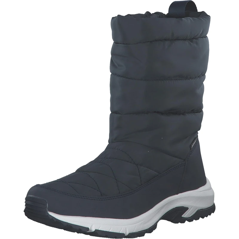 CMP Women's Yakka Wmn Wp-3q75986 Snow Boot, Black Blue, 6.5 UK