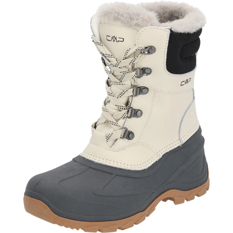 CMP Atka Wmn Wp-3Q79546, Women's Snow Boot, Gypsum, 7 UK, Gypsum, 8 UK