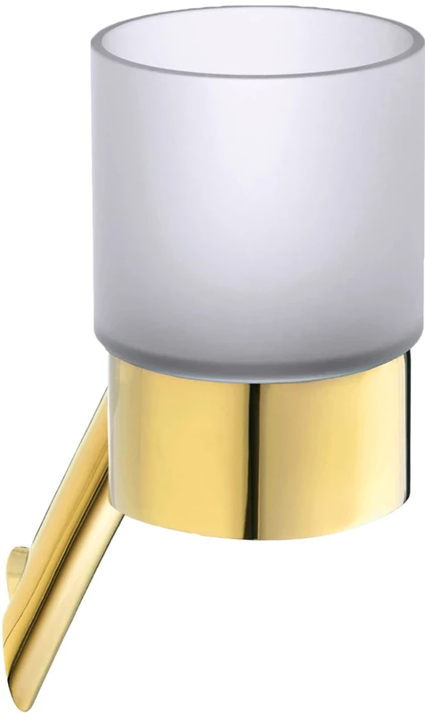 Toothpaste Cup which is Mount on The Wall from Deante Silia - Gold - ADI_Z911 - Image 1