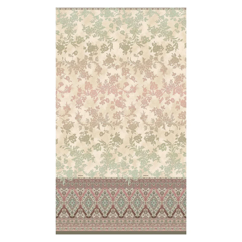 Bassetti Agrigento 9322039 Foulard 100% Cotton Beige 41 Dimensions 270 x 270 cm