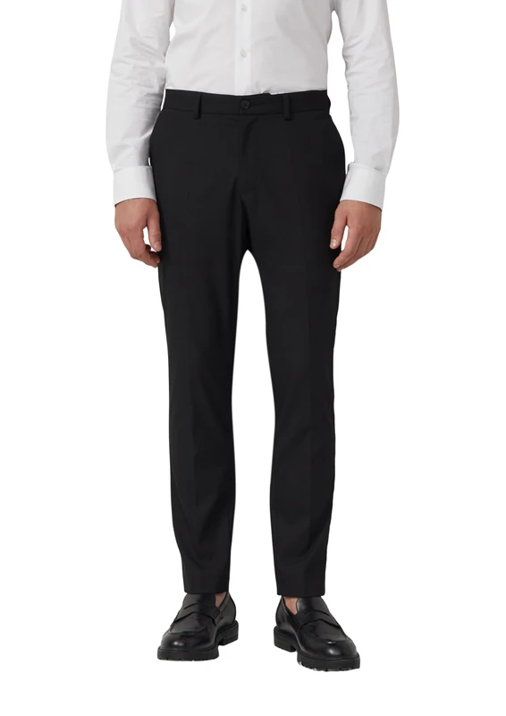 s.Oliver Men's Trousers, Grey/Black 9999, 32 - Image 1