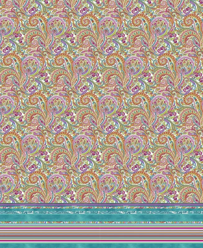 Bassetti NOTO 9321978 Bedspread 100% Cotton T1 Turquoise Dimensions 220 x 255 cm