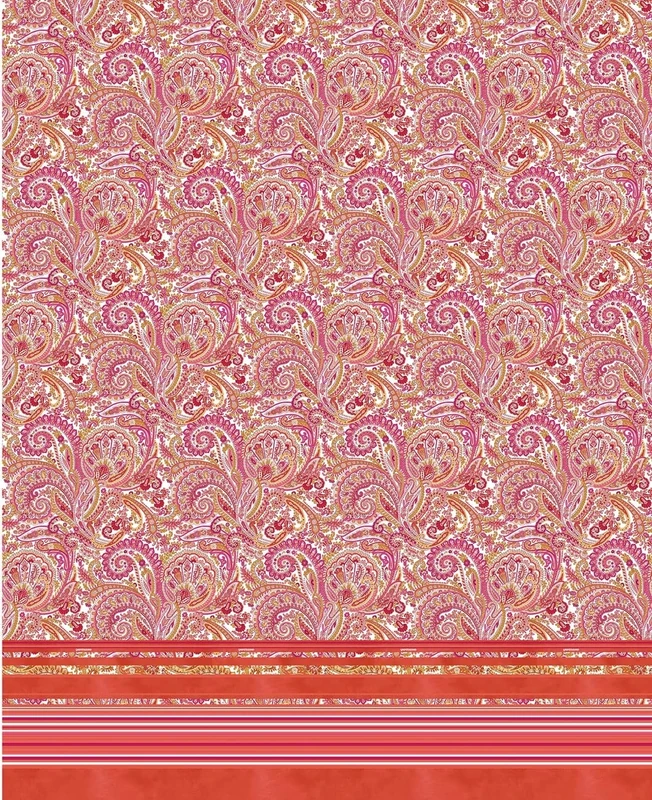 Bassetti Bedspread, Cotton, red, 240x255