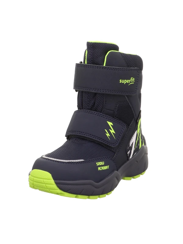 Superfit Boy's Culusuk Boots, Blue/Yellow 8010, 12.5 UK Child