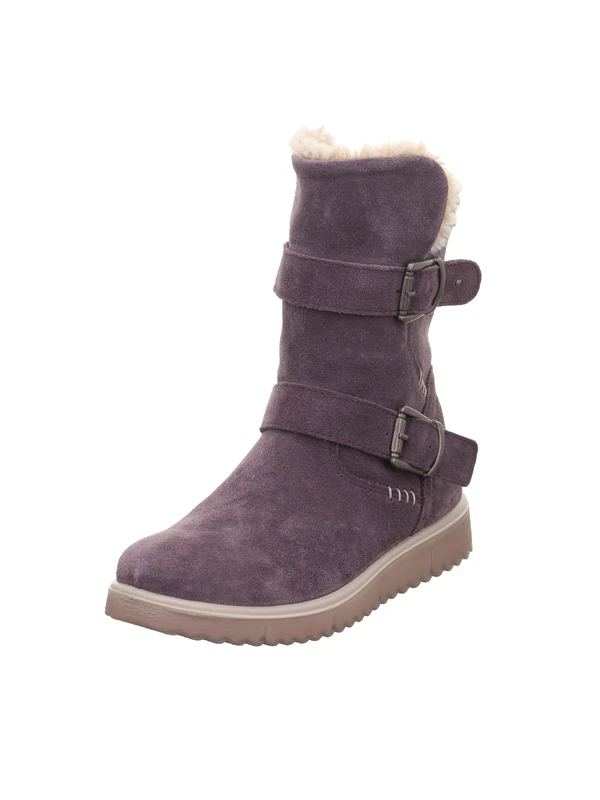 Superfit Girls' Lora Snow Boots, Purple 8500, 12 UK