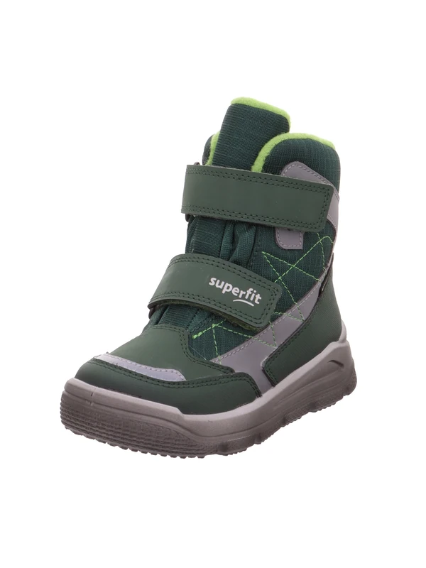 Superfit Mars Snow Boot, Green Light Grey 7000, 6 UK