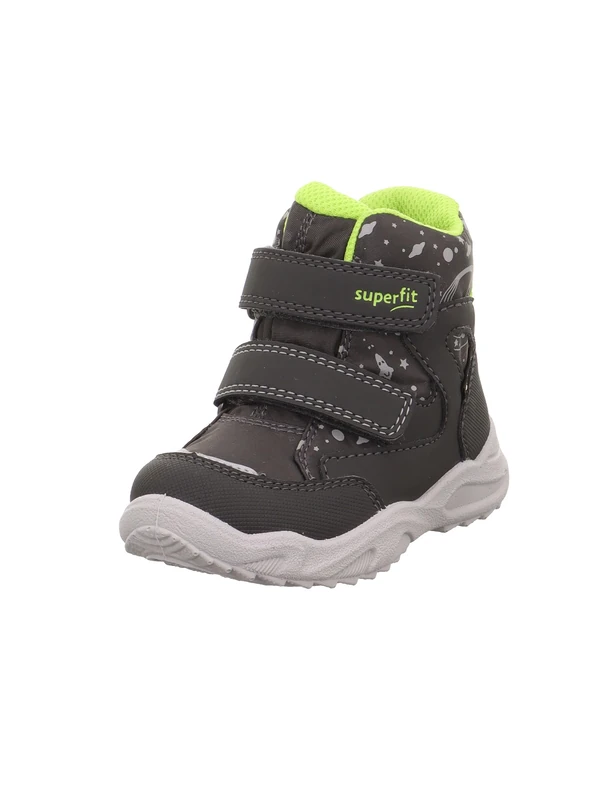 Superfit Boys Glacier Snow Boots, Grey light green 2000, 9 UK Child - Image 1