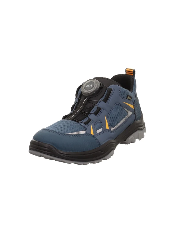 Superfit Boys' Jupiter Trainers, Blue Orange 8070, 12.5 UK Child