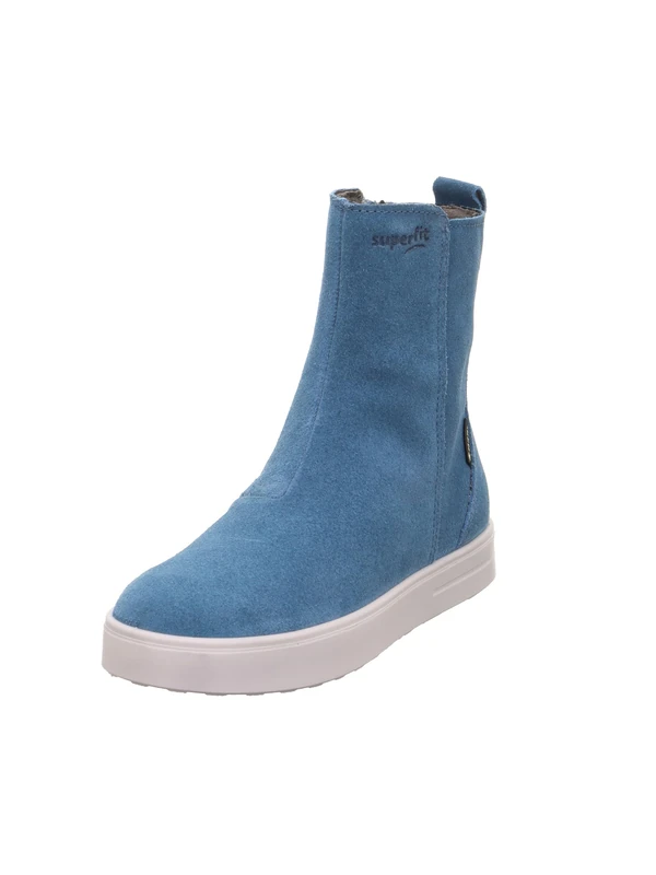 Superfit Girls' Stella Snow Boots, Blue 8000, 12 UK