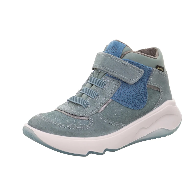 Superfit Girls' Melody Trainers, Light Green Blue 7500, 9 UK