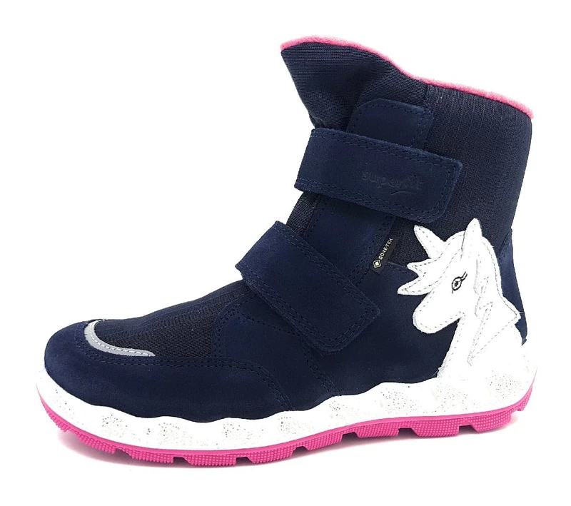Superfit Icebird Snow Boot, Blue Pink 8020, 2 UK