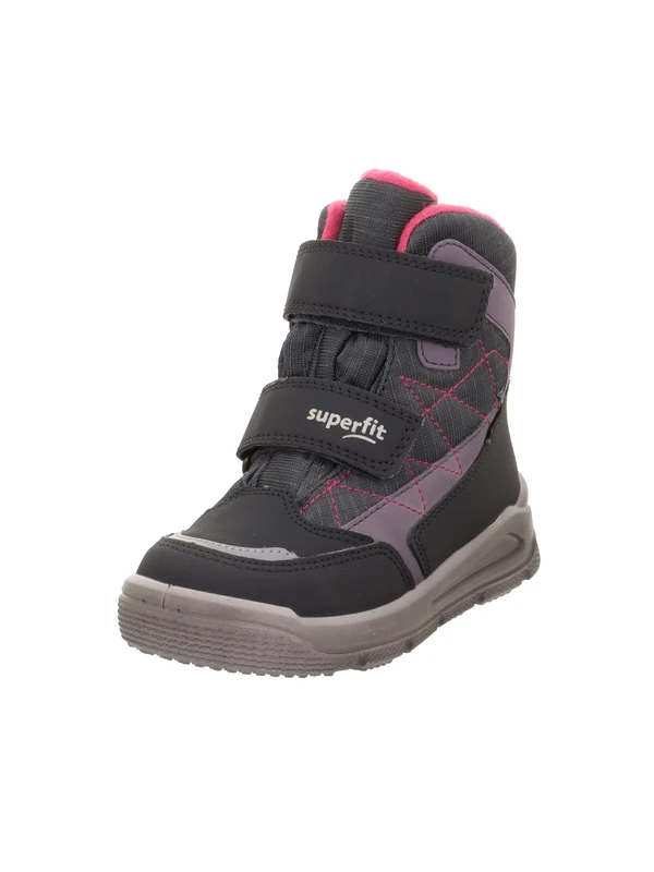 Superfit Mars Snow Boot, Grey Purple 2020, 3 UK