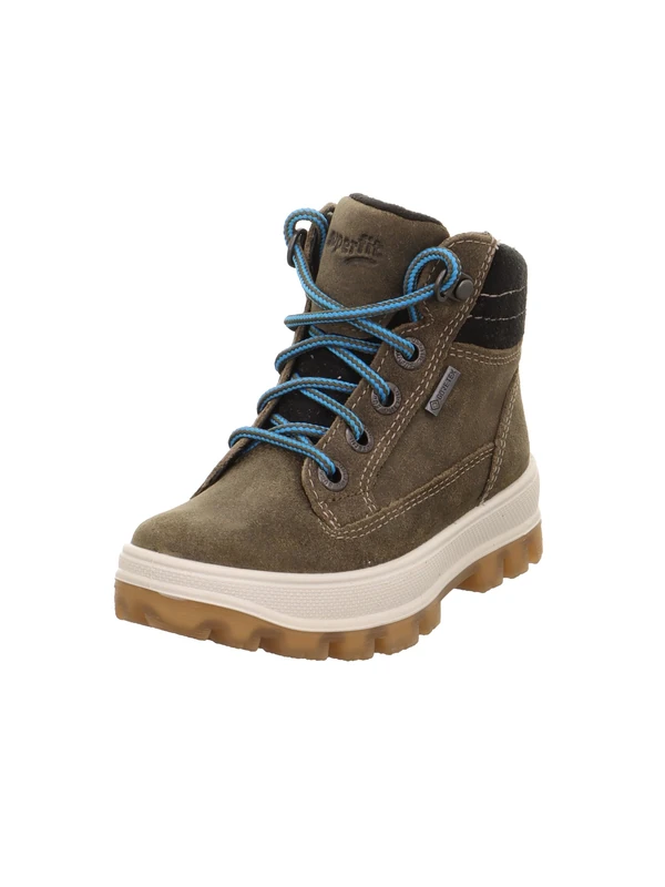 Superfit Boys Tedd Snow Boot, Green 7000, 9.5 UK Child Narrow