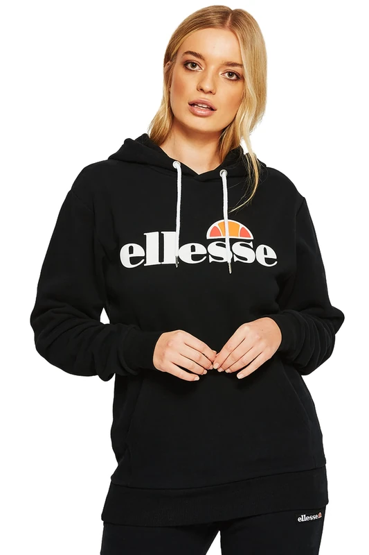 Ellesse Women's Torices Over Head Hoody, Black, 18 UK