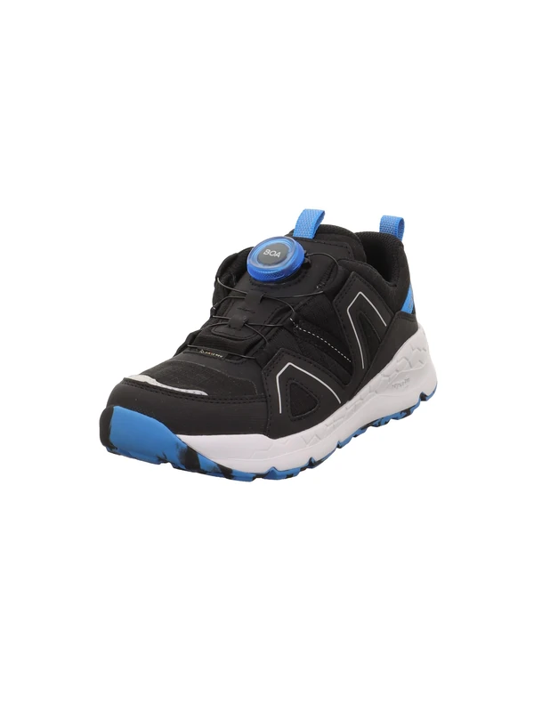 Superfit Free Ride Sneaker, Black Blue 0000, 6 UK