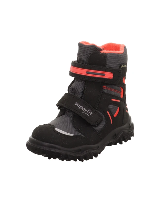 Superfit HUSKY, Snow Boot, SCHWARZ/ROT 0020,