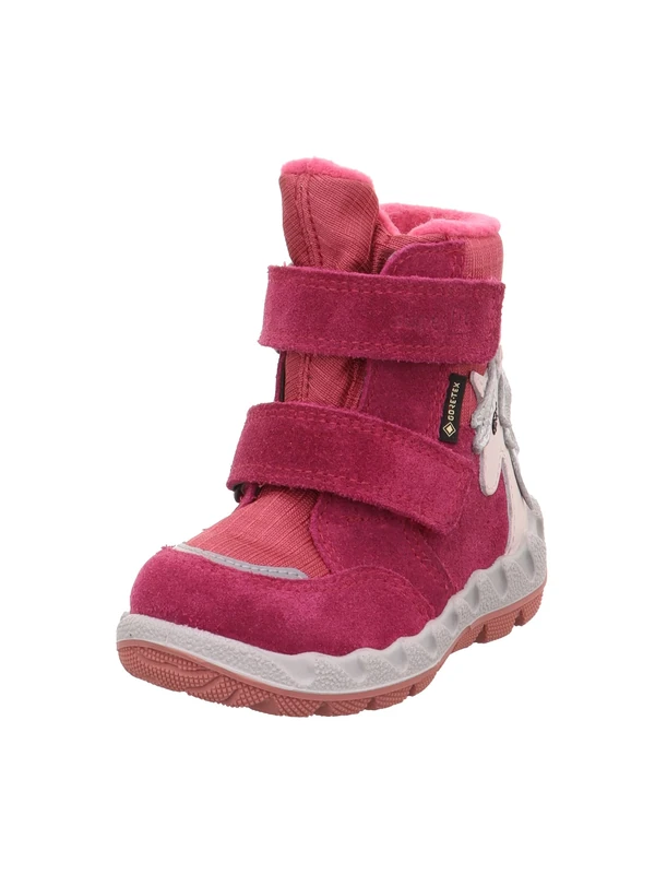 Superfit Girls' Icebird Warm Lined Gore-Tex Snow Boots, Red Pink 5510, 1.5 UK