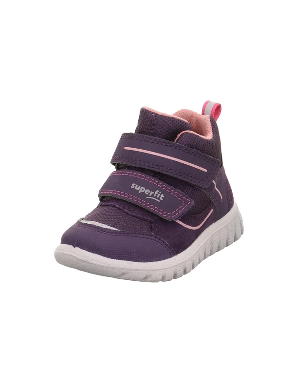 Superfit Girls' Sport7 Mini Trainers, Purple Pink 8500, 5.5 UK Child