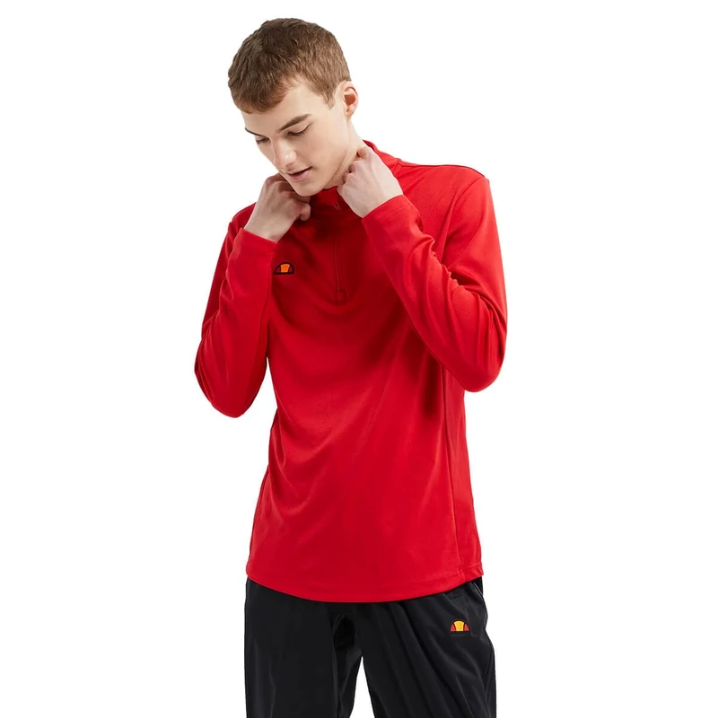 ellesse Men's Rolbi T Shirt, Red, M UK