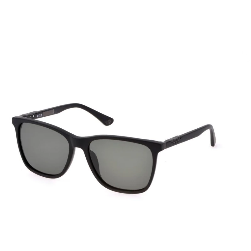 POLICE SUNGLASSES MAT: Cellulose acetate_C: MATT BLACK D: 150x17 / Male