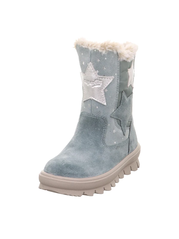 Superfit Flavia Gore-Tex 1-000219 Girls' Boots, Light green silver 7500, 9 UK