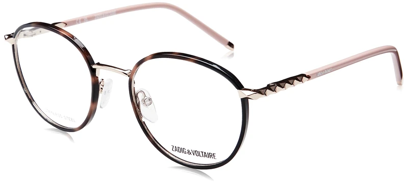 Zadig & Voltaire Glasses for Women, Shiny Red Gold, UK 22