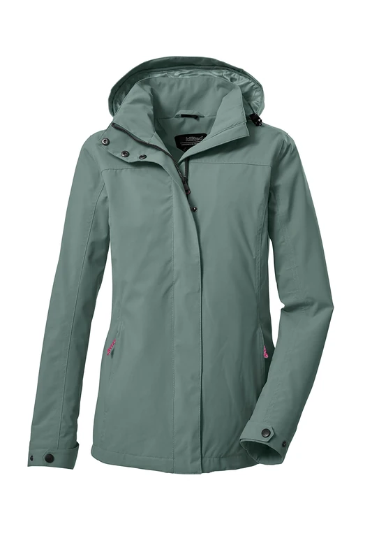 Killtec KOS 92 WMN Women's Functional Outdoor Jacket with Zip-Off Hood Pistachio 42 39145-000