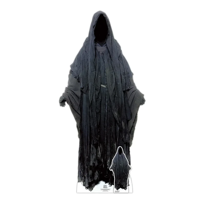 Star Cutouts SC4201 Lord of the Rings Ringwraith Cardboard Cutout with Mini – Lifesize Nazgûl Display for Fantasy Fans & Events