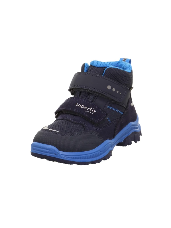 Superfit Boys Jupiter Sneaker, Blue 8030, 9.5 UK Child Narrow