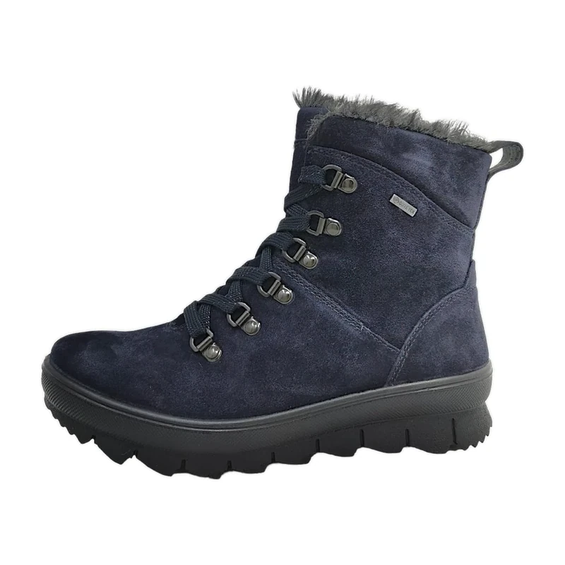 Legero Women's NOVARA warm gefütterte Gore-Tex Stiefelette, OCEANO (BLAU) 8000