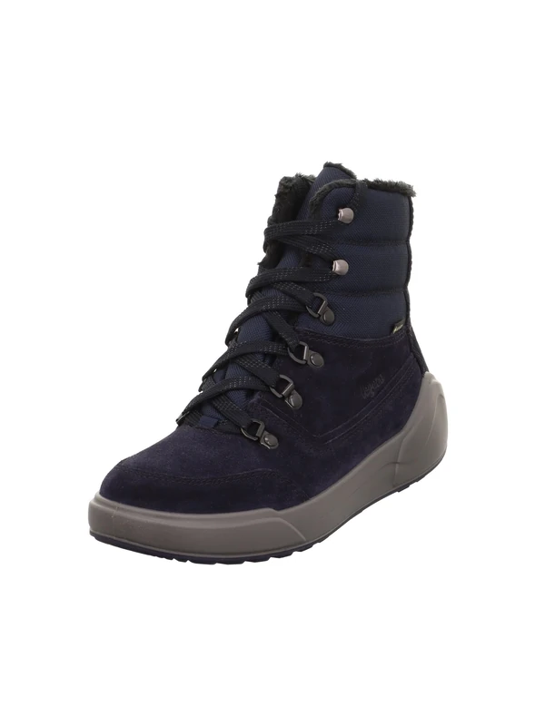 Legero Women's Cosy Half Length Boots, Oceano Blue 8000, 4 UK