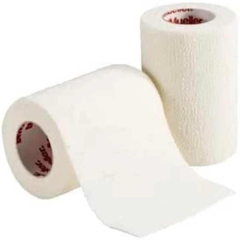 Mueller TapeWrap Premium White - 7.6cm x 5.4m Pack of 16 Rolls