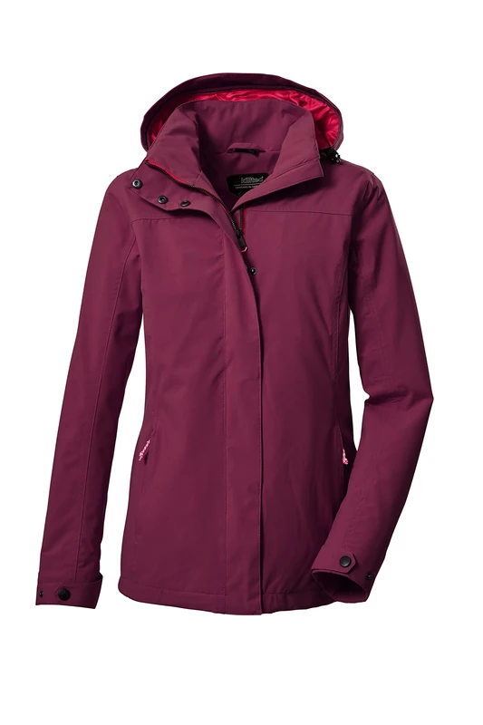 Killtec Women's Kos 92 Wmn Functional Jacket/Outdoor Jacket with Removable Hood