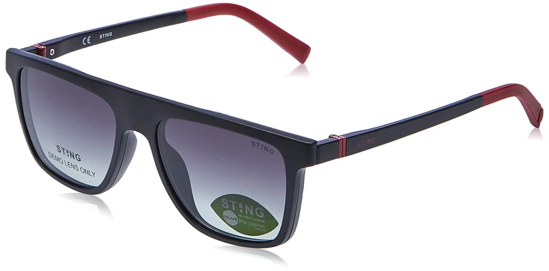 STING Unisex Kids SSJ695 Sunglasses, MATT BLACK, 49 - Image 1