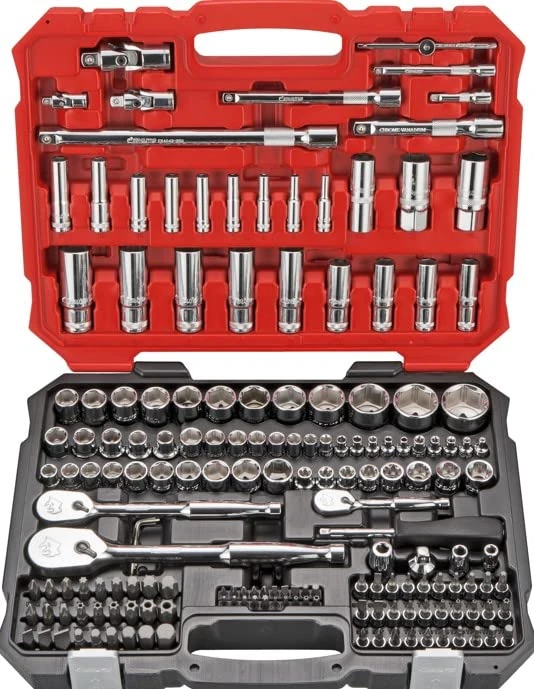 171 Pc 1/2" 3/8" & 1/4" Master Socket Set