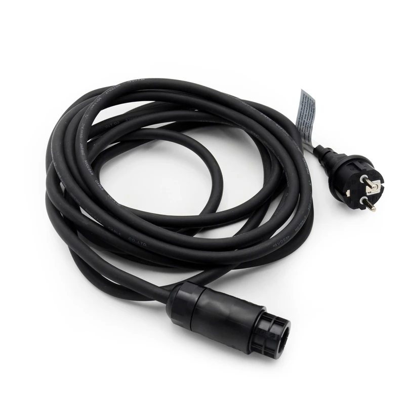 Technaxx Connection Cable with BC01 Battery socket from Micro-Inverter to Schuko Socket, H07RN-F 3 x 1.5 - AC Cable TX-211 (5 m long)