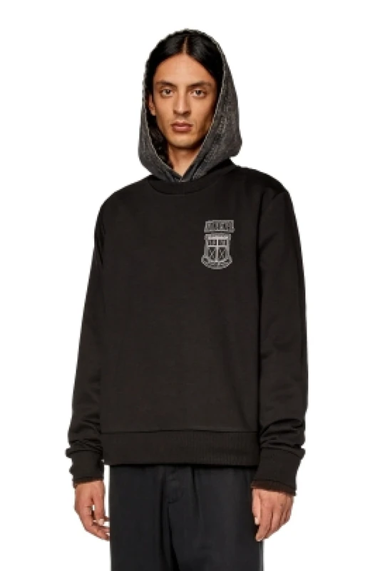 Diesel Modern S-Gymn-K38 Sweater, 9xx-0hayt, XXS
