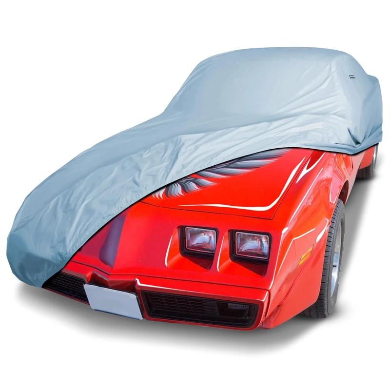 iCarCover Premium Car Cover for 1974-1981 Pontiac Trans AM Waterproof All-Weather Rain Snow UV Sun Hail Protector for Automobiles, Automotive Accessories Full Exterior Indoor Outdoor Car Cover