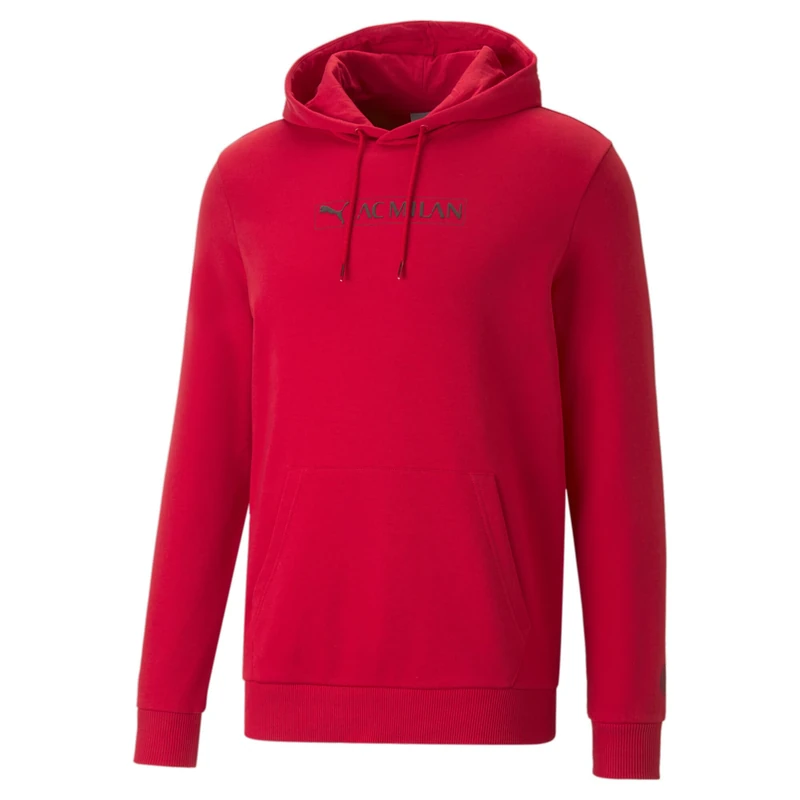 AC Milan 769334 FtblLegacy Hoody Sweatshirt Men's Tango Red -Black XXL