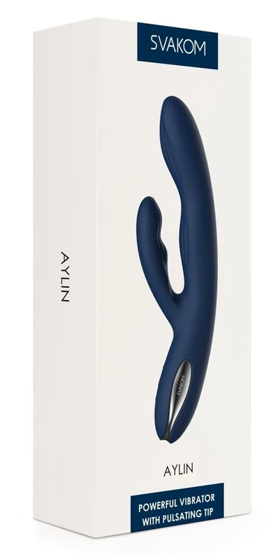 Svakom Aylin Vibrator Blue 21.5 cm