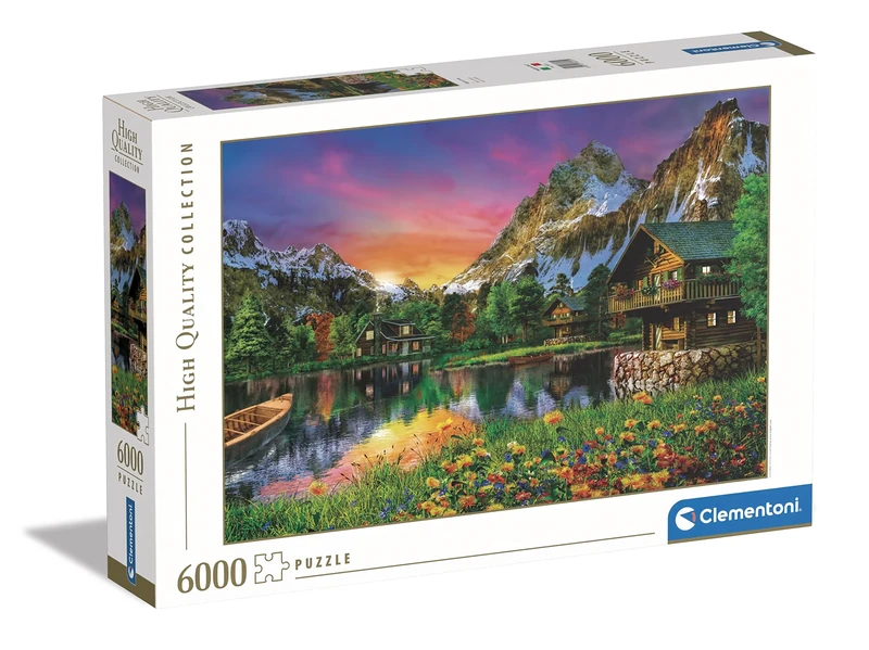 Clementoni - 36531 collection Alpine Lake - Jigsaw Puzzle 6000 Pieces, Jigsaw Puzzle For Adults - Made In Italy
