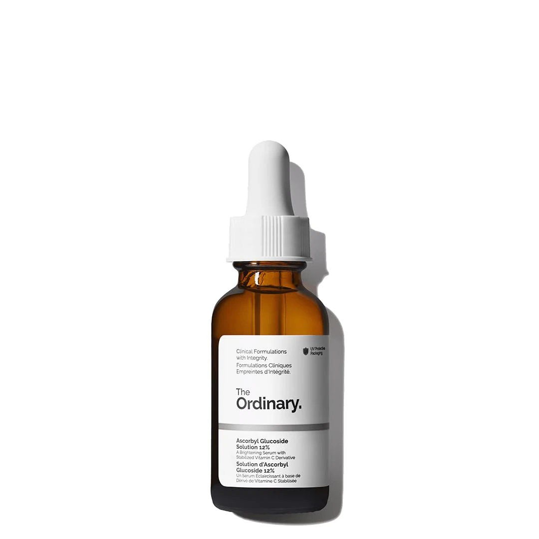 The Ordinary Ascorbyl Glucoside Solution 12%, Brightening Vitamin C Serum for Even Skin Tone and Antioxidant Protection 30ml