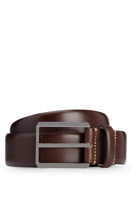 BOSS Men's T-Leo_sz35 Belt, Dark Brown209, 120
