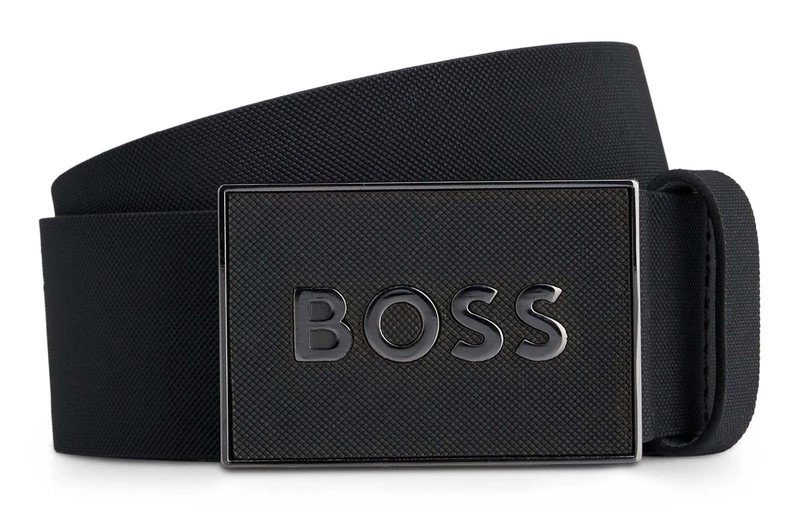 BOSS Men's Icon-S1_Sz40 Belt, Black3, 85