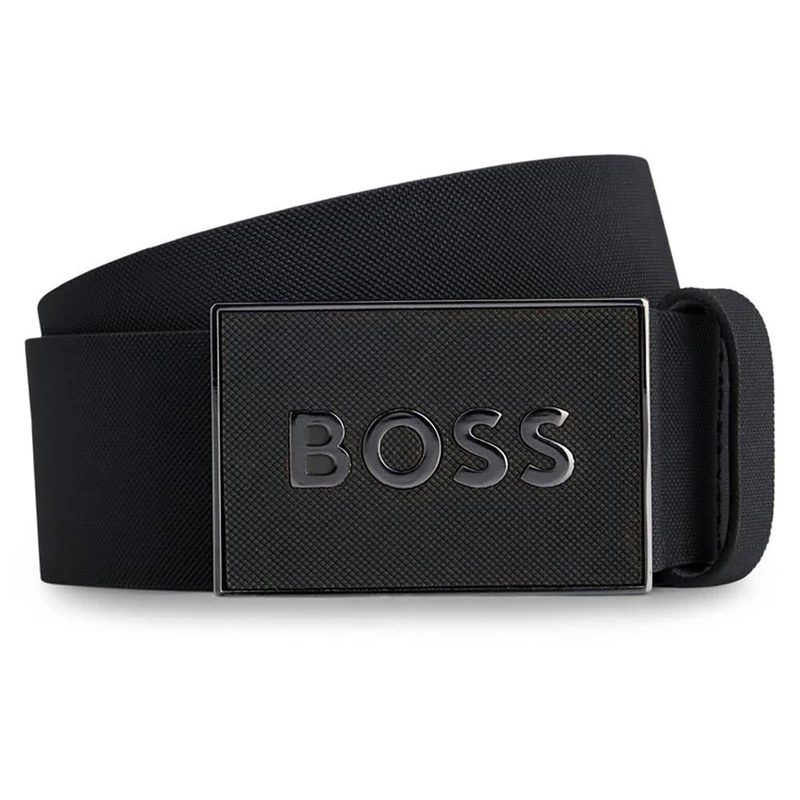 BOSS Men's Belt, Black3, 100 cm