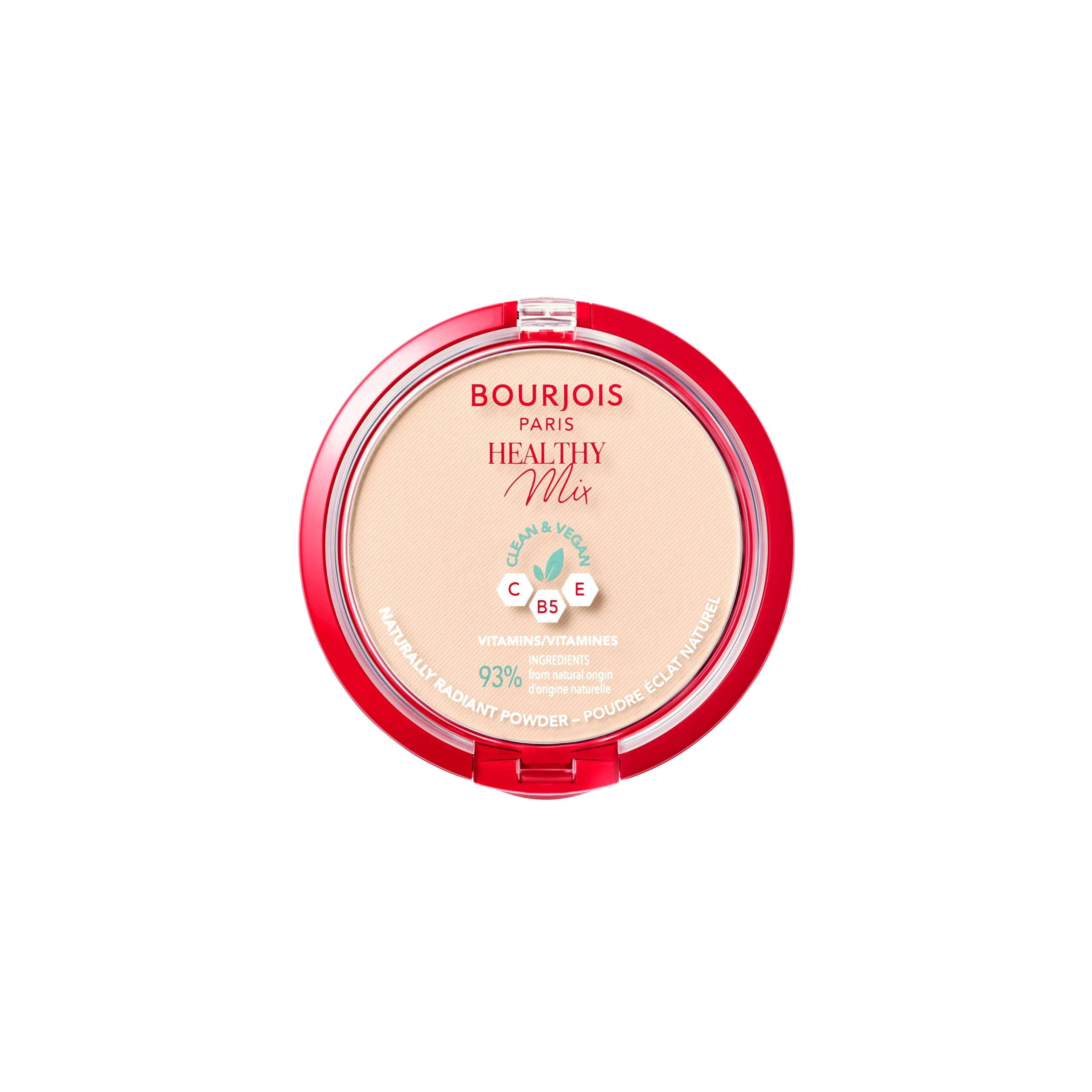 BOURJOIS Healthy Mix Clean & Vegan Naturally Radiant Powder No.01 Ivory (10 g)