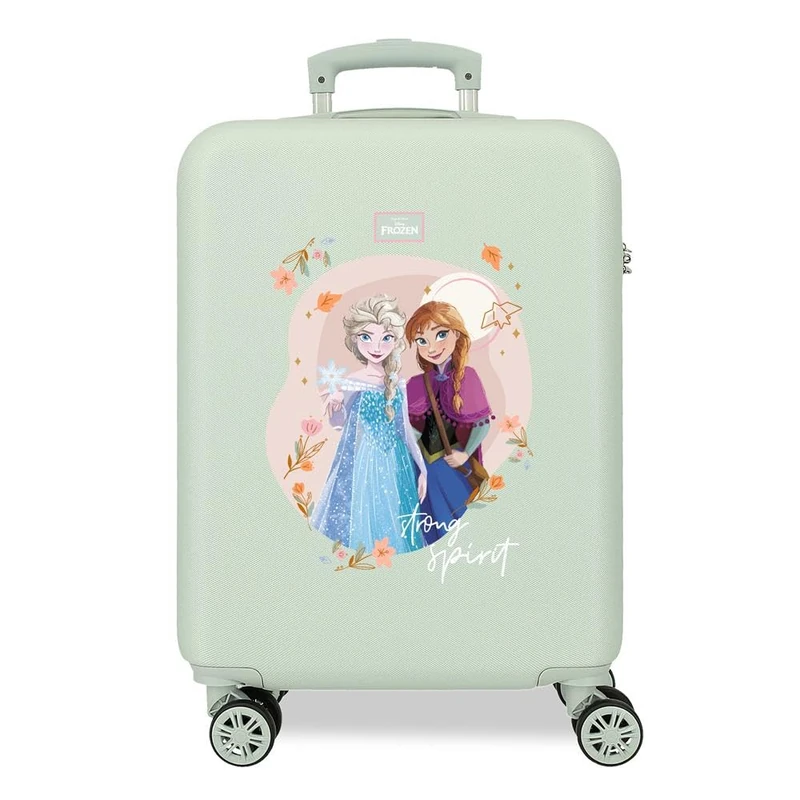 Disney Strong Spirit Green Cabin Suitcase 38x55x20 cm Rigid ABS Side Combination Lock 34L 2 kgs 4 Double Wheels Hand Luggage