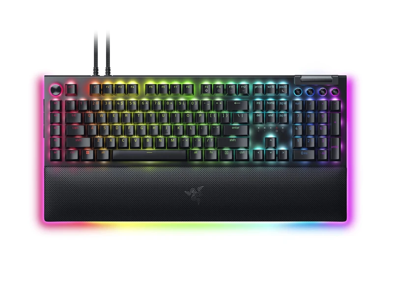 Razer BlackWidow V4 Pro - Mechanical Gaming Keyboard (Yellow Switch) - US Layout
