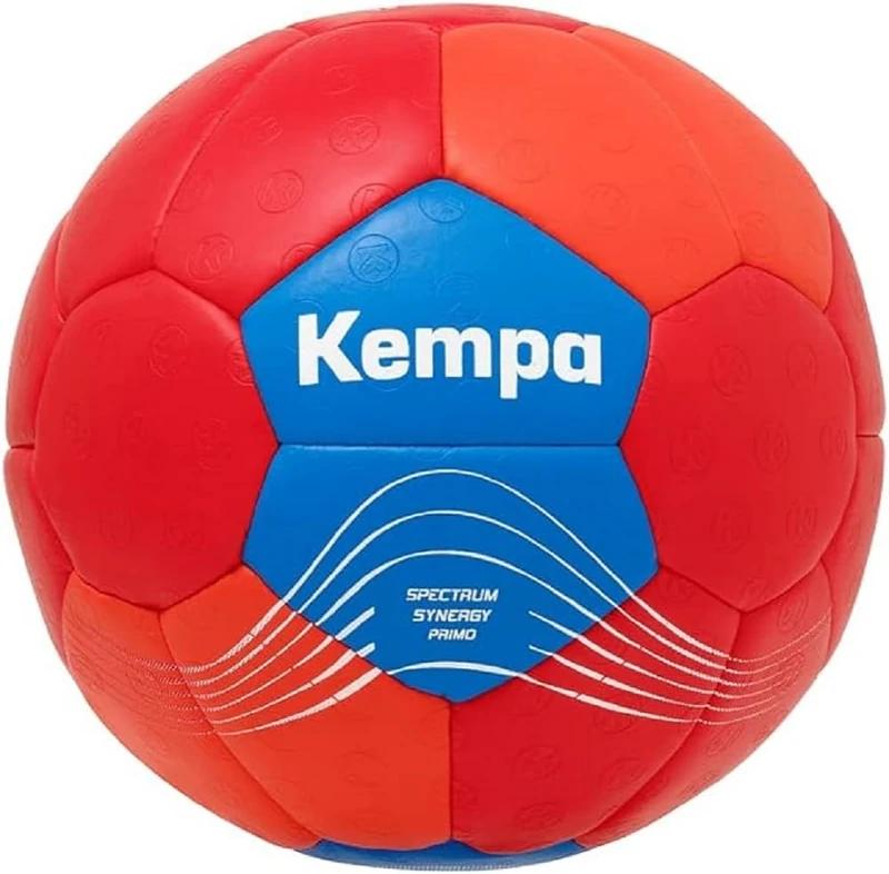 Kempa Spectrum Synergy Primo Handball Play and Training Ball for Men Women and Children - with Unique 30 Panel Construction - Suitable for All Ages - Image 1
