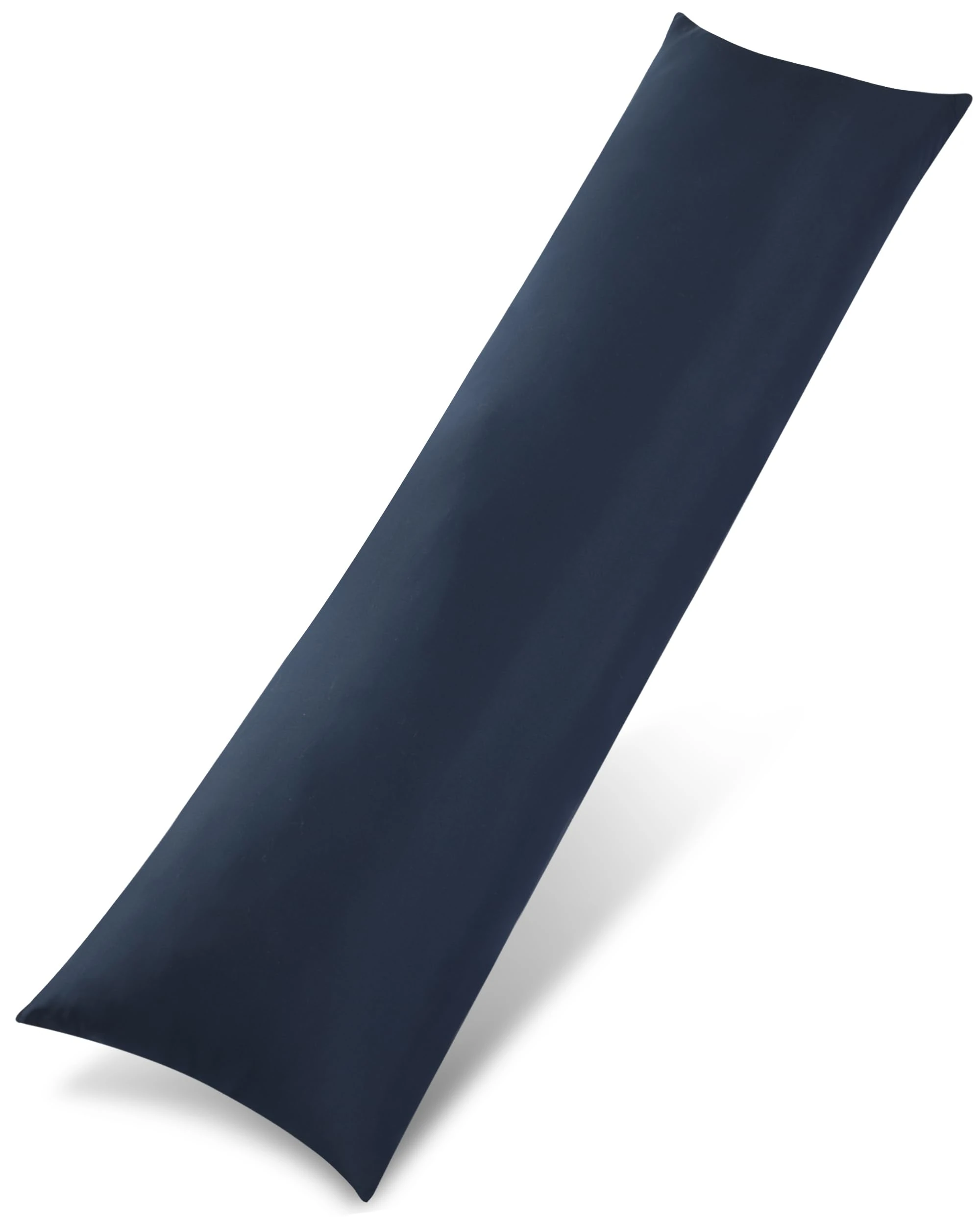 Utopia Bedding Bolster Pillow Pack of 1, (Double, 4Ft 6 Inch), Full Body Pillow, Soft Hollowfiber Filling, Long Pregnancy Pillow for Maternity Support and Side Sleeper (Navy)